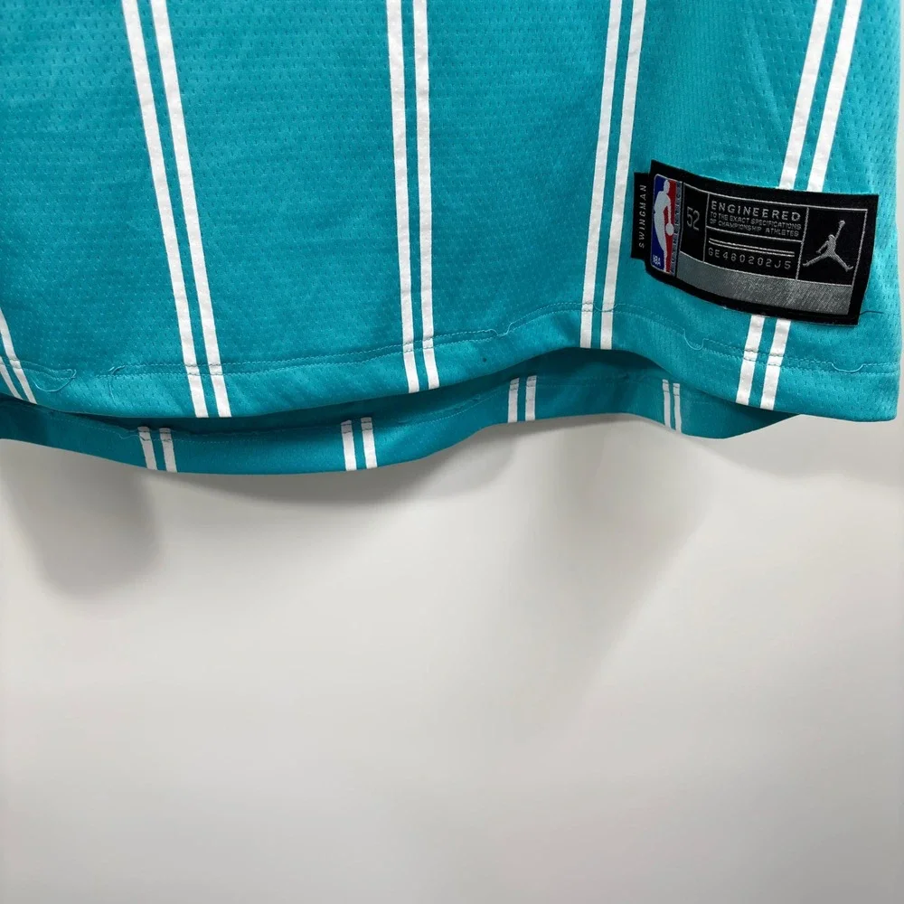 LaMelo Ball Charlotte Hornets #2 Jersey Mens 52 XL Nike Jordan Swingman Teal NBA